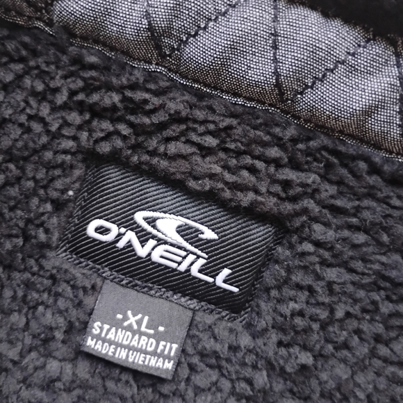 O'Neill NEW Spruce SuperFleece Sherpa Lined Flannel Jacket - Picture 16 of 16